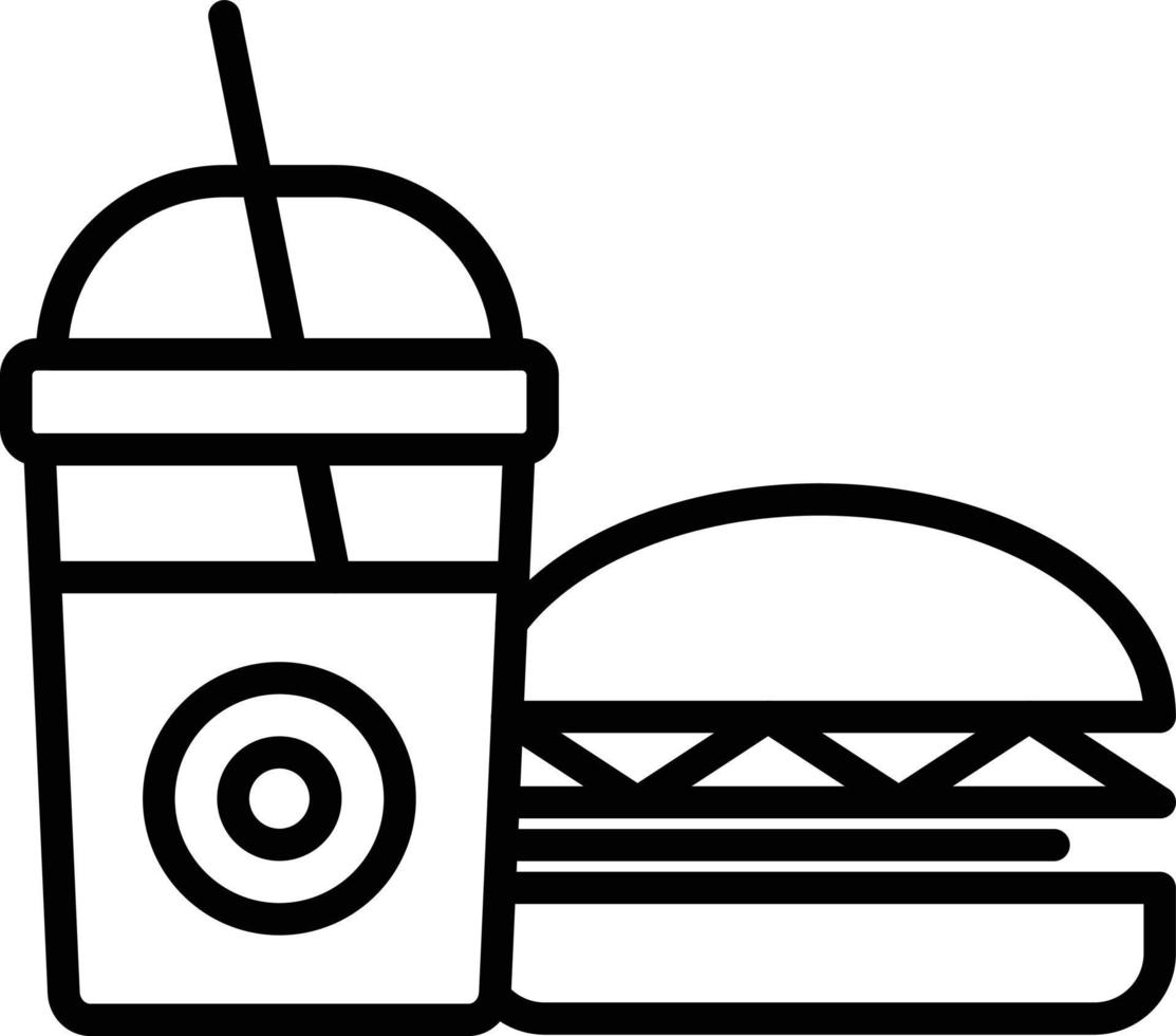 Food Line Icon vector