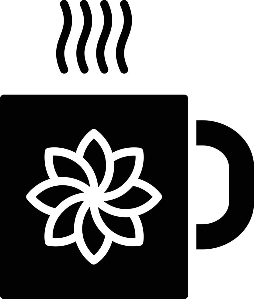 Mug Glyph Icon vector
