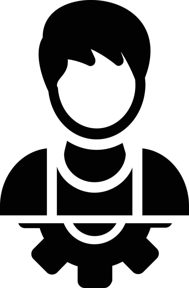 Management Glyph Icon vector