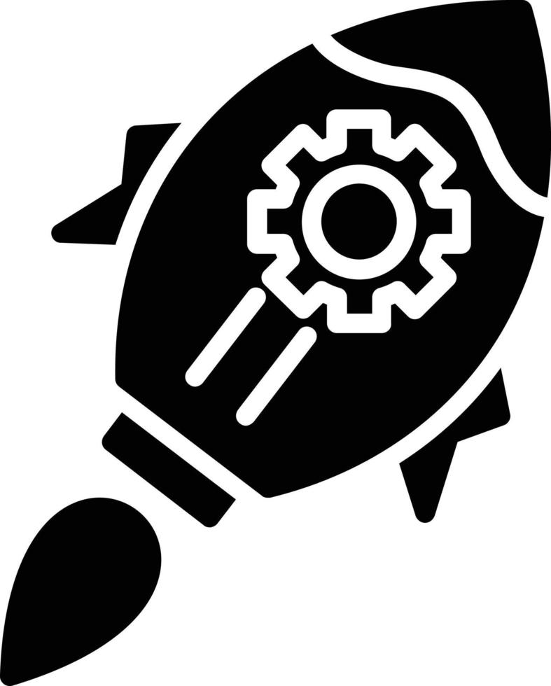 Startup Glyph Icon vector