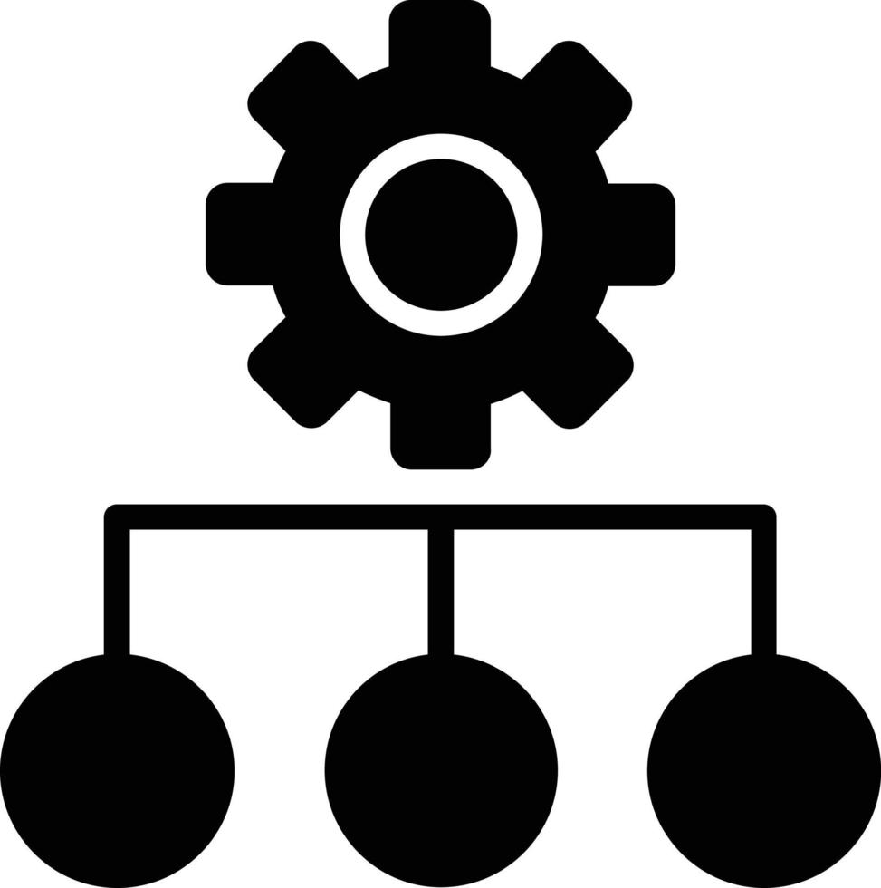 Scheme Glyph Icon vector