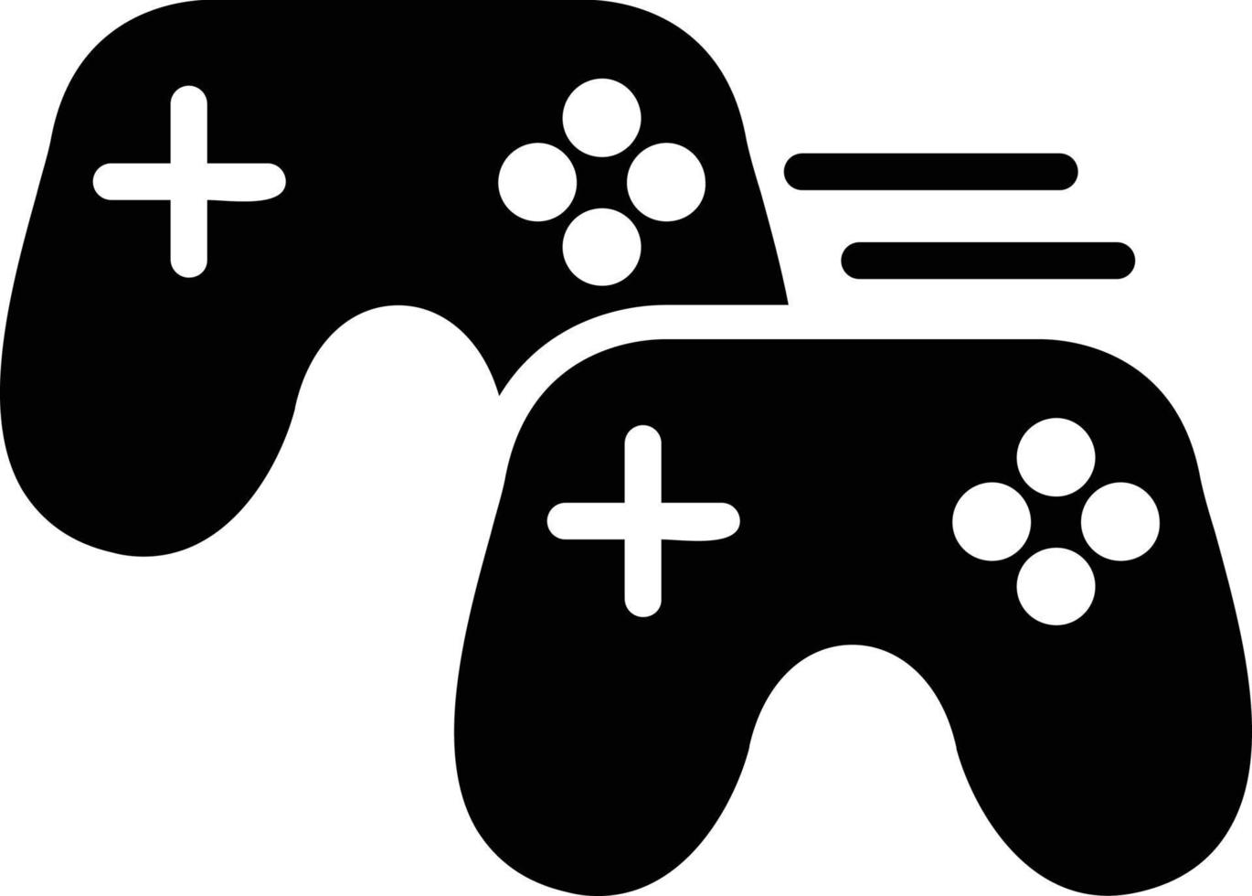Multiplayer Glyph Icon vector