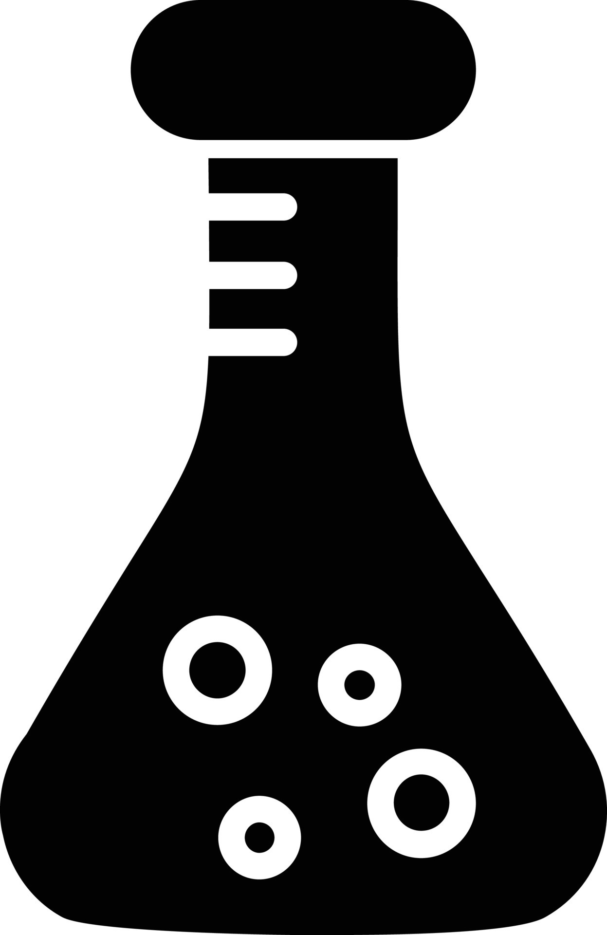 Flask Glyph Icon 10931520 Vector Art at Vecteezy