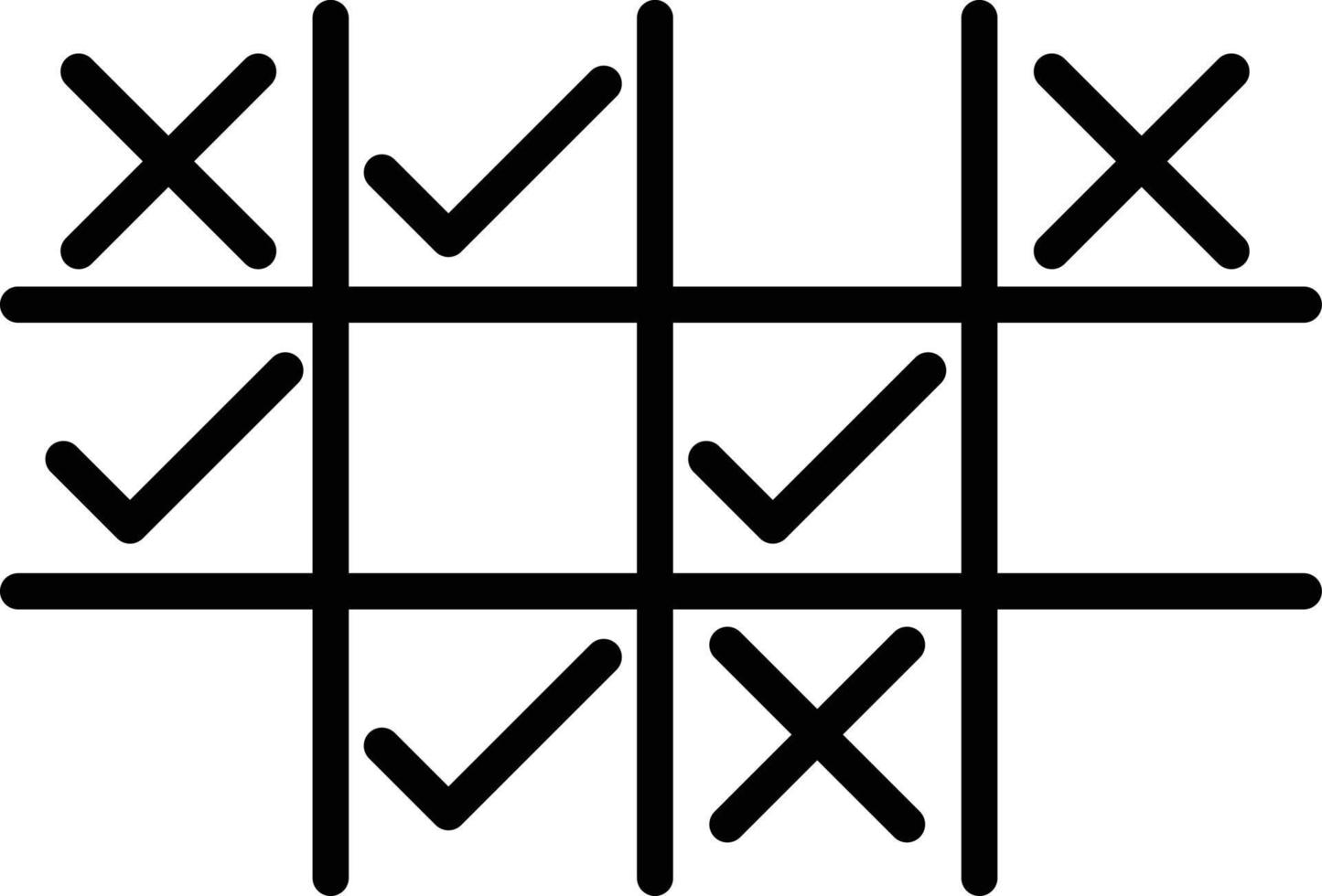 Tic Tac Toe Line Icon 10931529 Vector Art at Vecteezy Tic Tac Toe Line Icon 10931529 Vector Art at Vecteezy