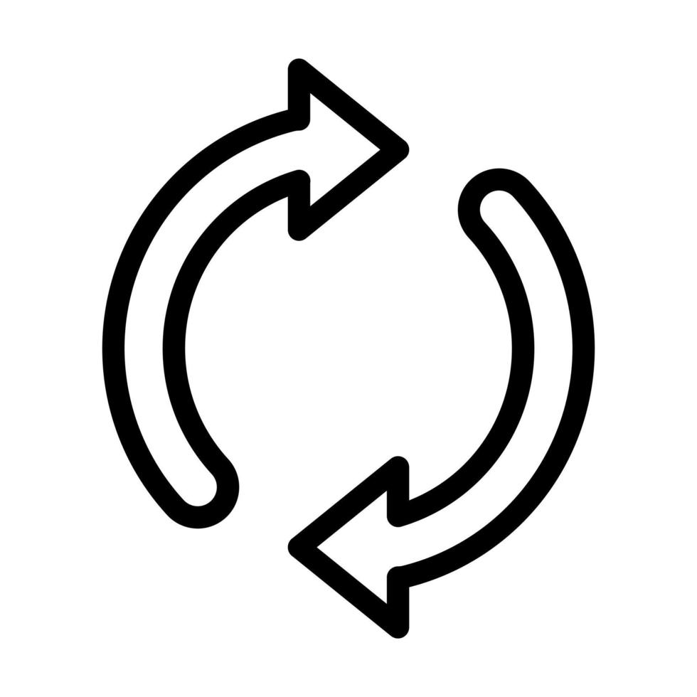 Loop Icon Design vector
