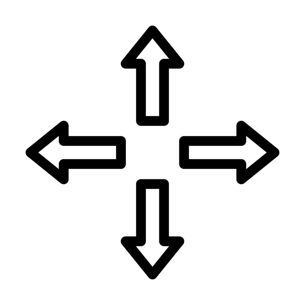 Expand Icon Design vector