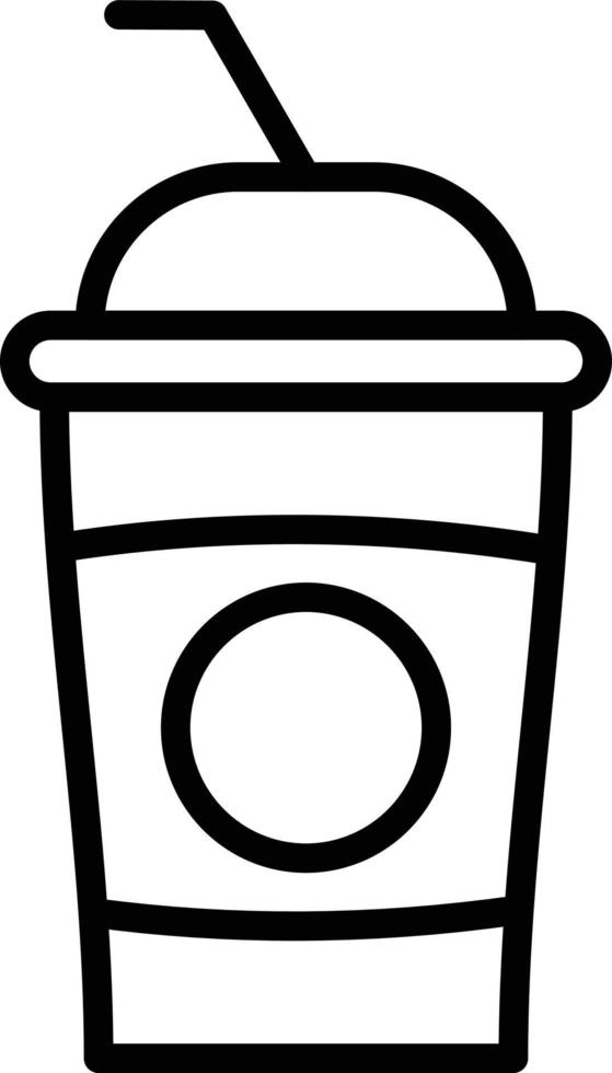 Drink Line Icon vector