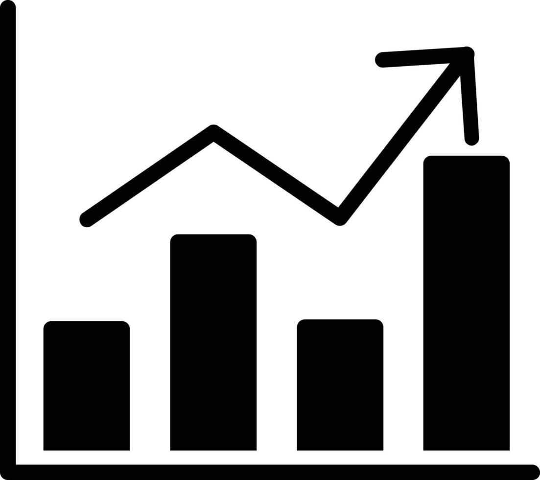 Analytic Glyph Icon vector