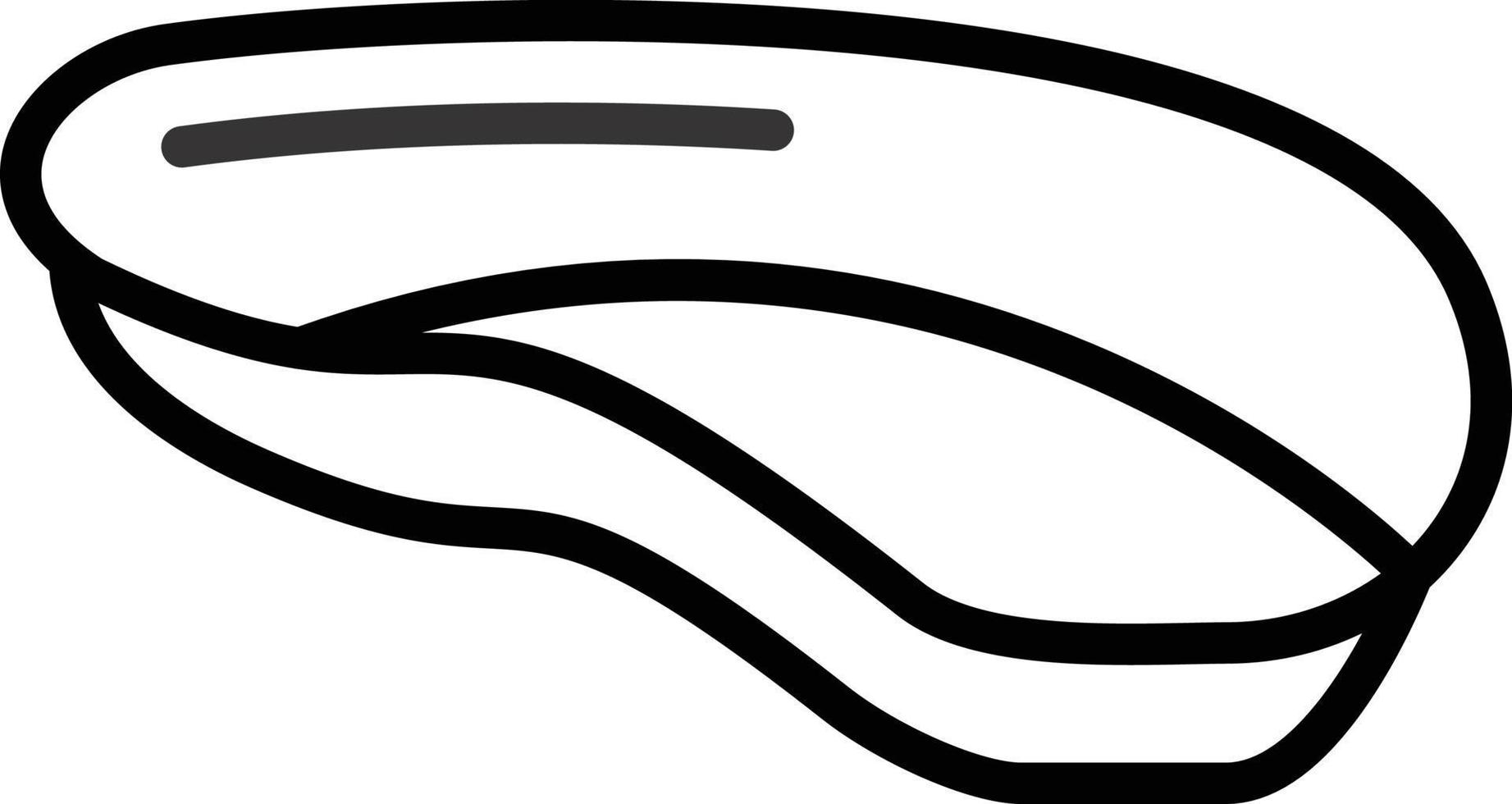 Tray Line Icon vector