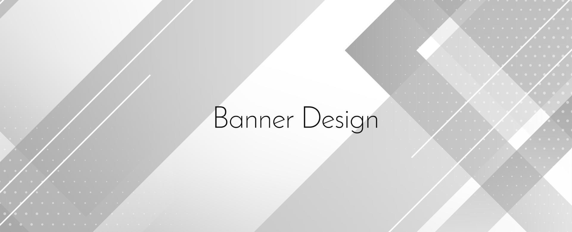 Abstract grey and white geometric stylish modern background design vector