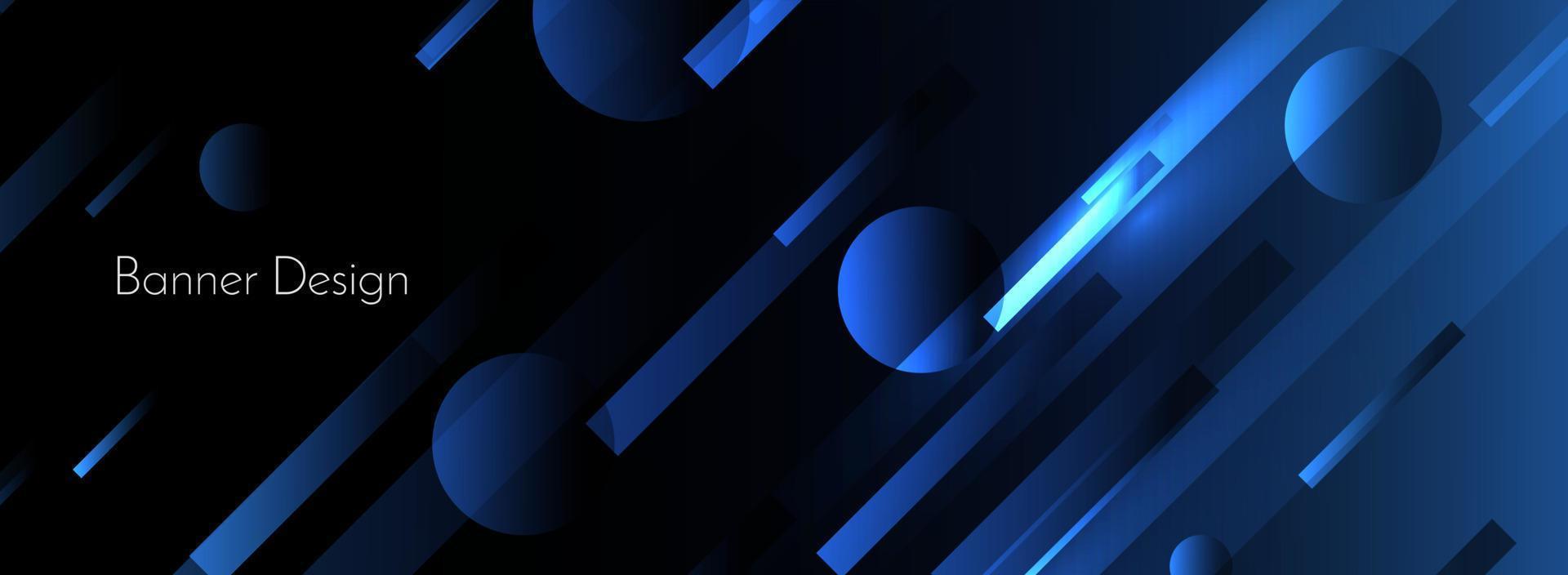 abstracto geométrico azul dinámico elegante forma moderna patrón colorido fondo vector