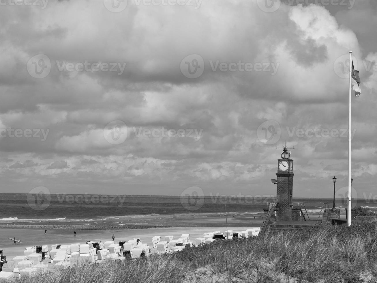 the beach of Wangerooge photo