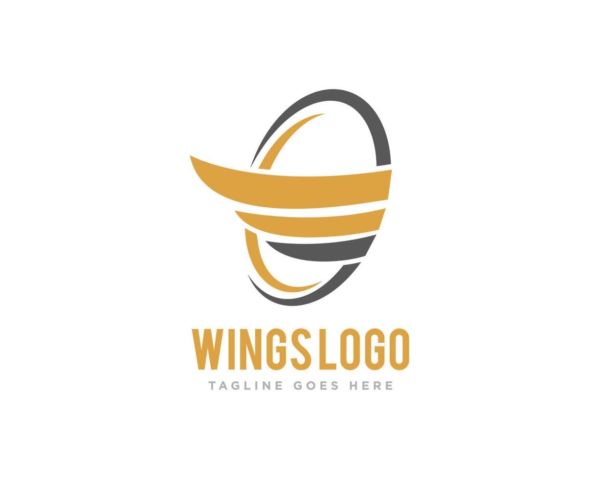 Wings Logo Icon Design Vector