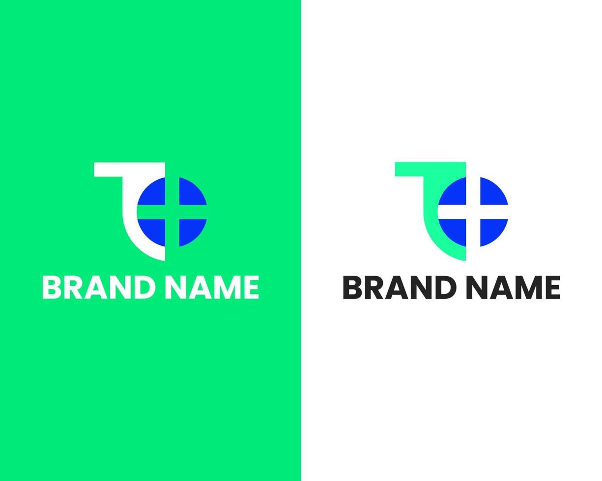 letter t and o mark modern logo design template vector