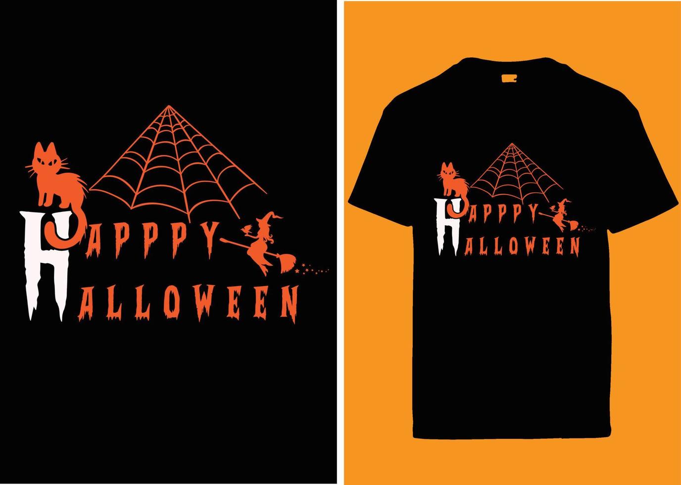 Halloween tshirt Design vector