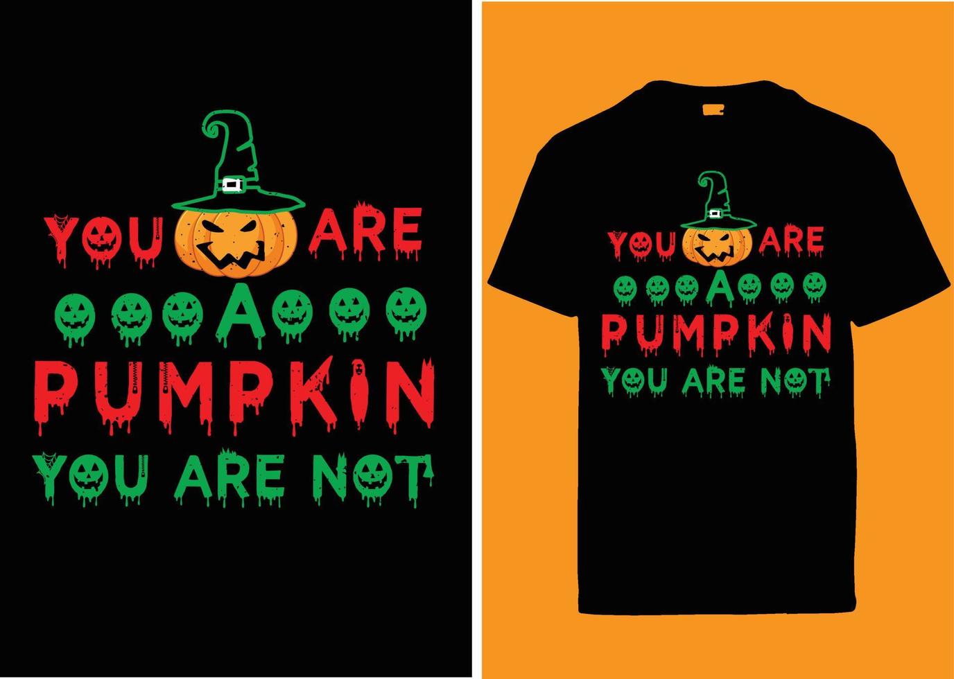 diseño de camiseta de halloween vector