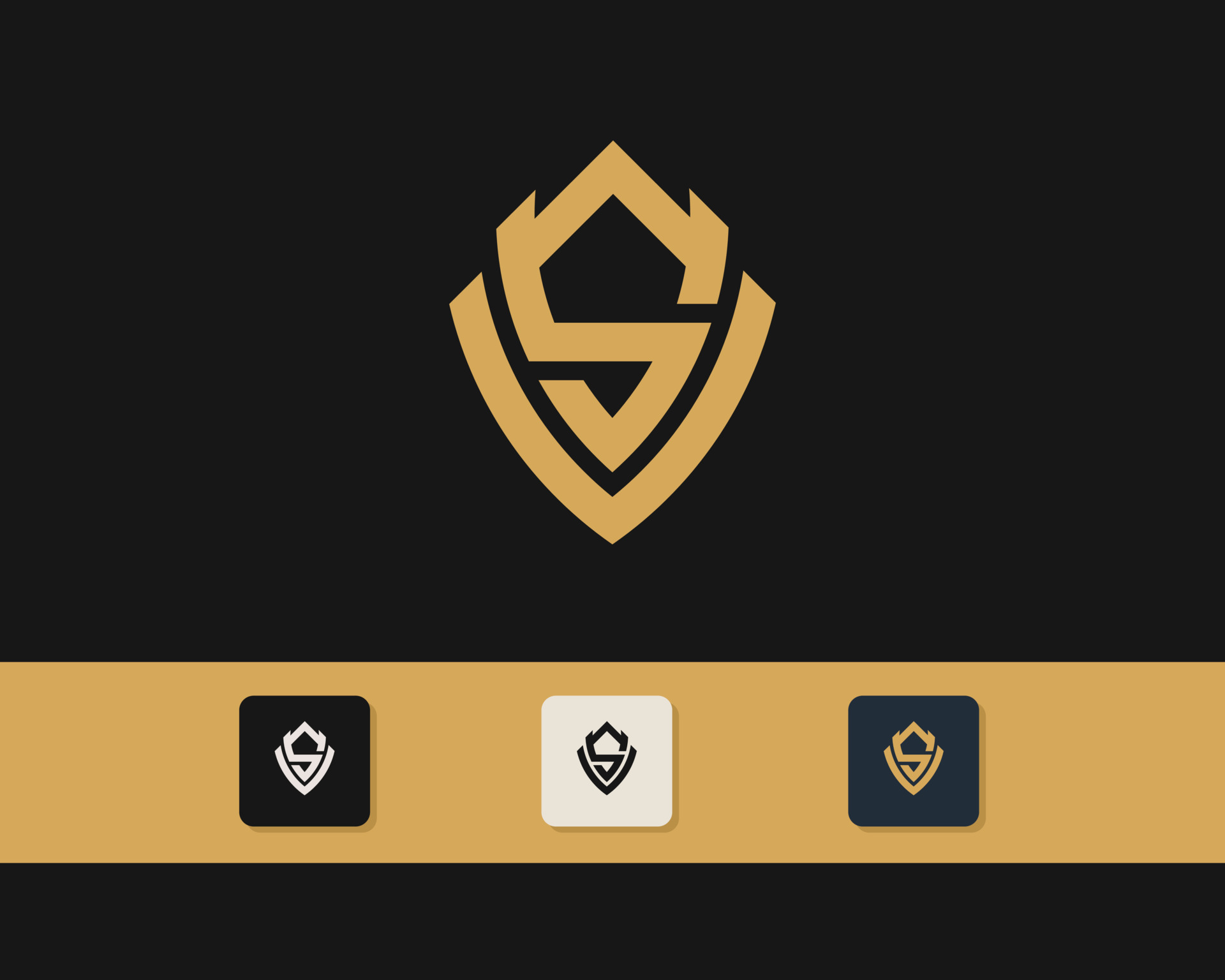 Letters S and V or SV line logo design. Linear minimal stylish emblem