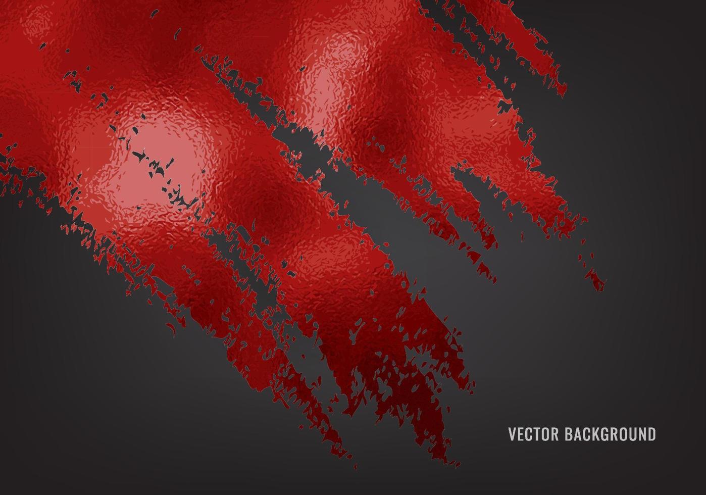 vector de ilustración de diseño abstracto de fondo de estilo de hoja de pincel negro y rojo