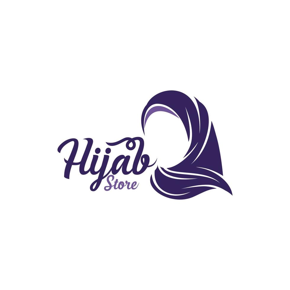 Beauty hijab logo designs vector muslimah fashion logo template ...