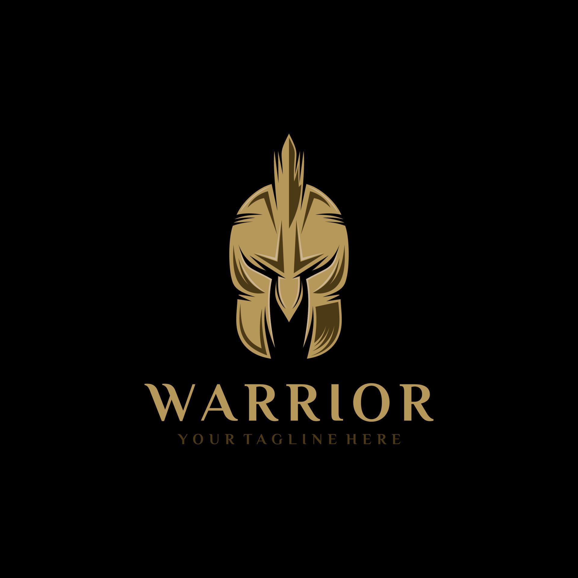 Warrior Logo Vector Template 10934979 Vector Art At Vecteezy Warrior Logo Template Vector