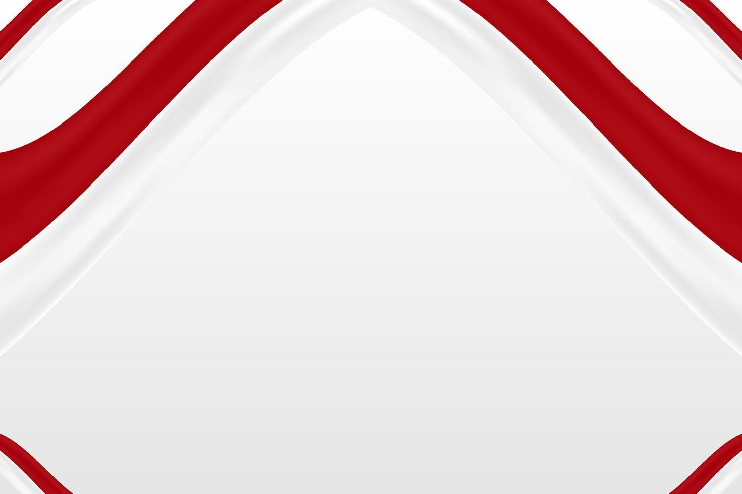 Creative background happy Indonesia independence day greeting card template design vector