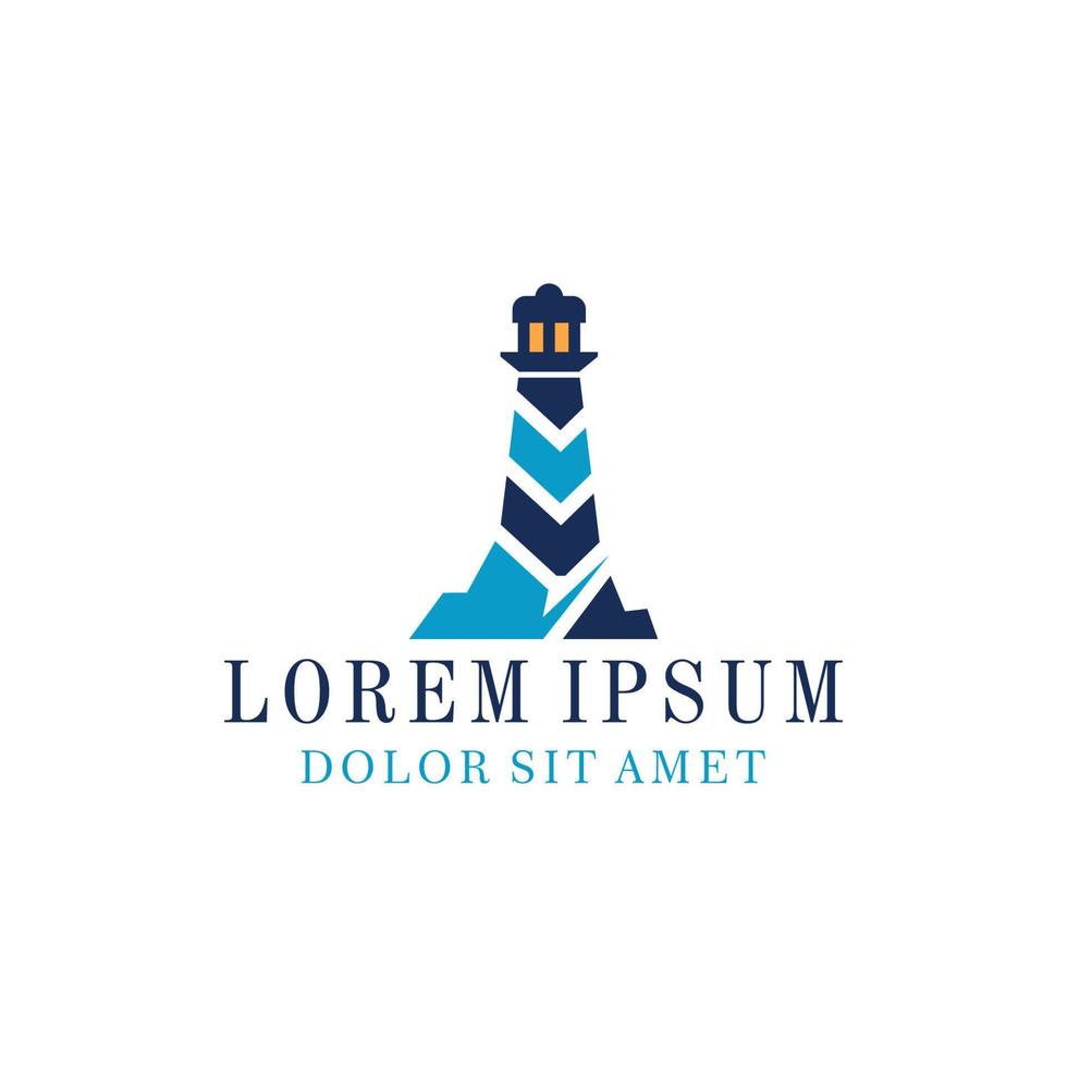 Lighthouse Logo Template Design Inspiration Pro Vector