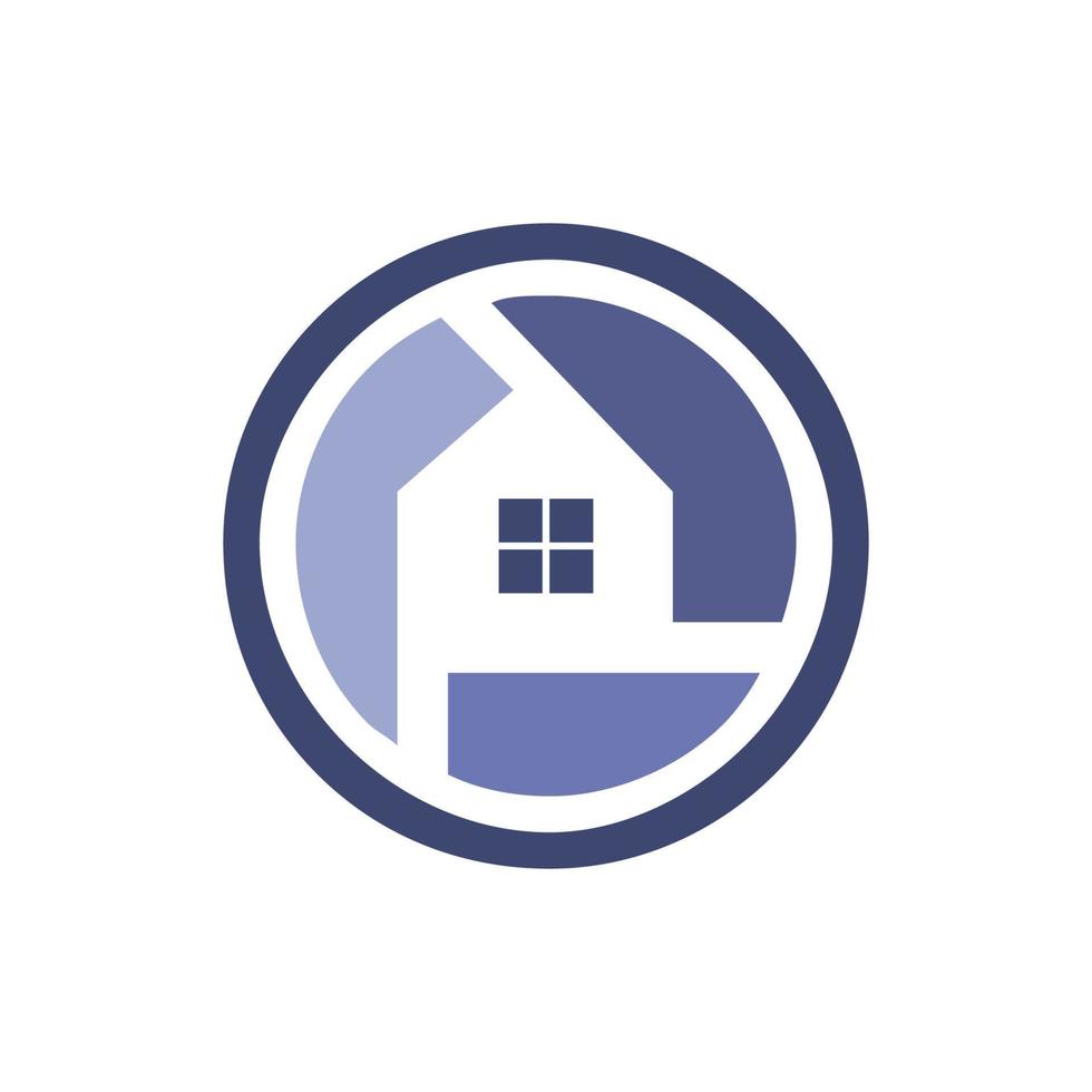 Real Estate Logo design template. Roofing logo vector. Pro Vector
