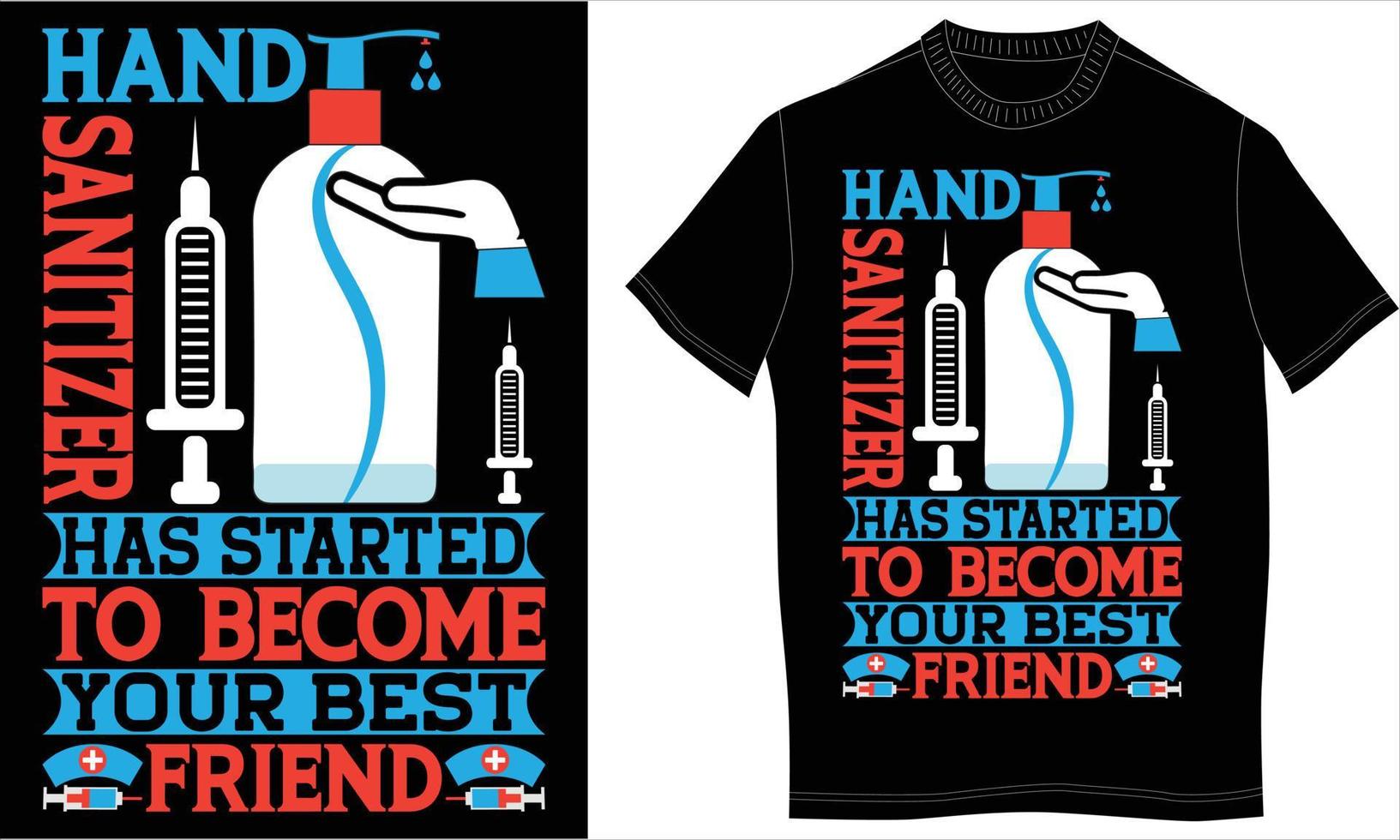 nurse tshirt design vector