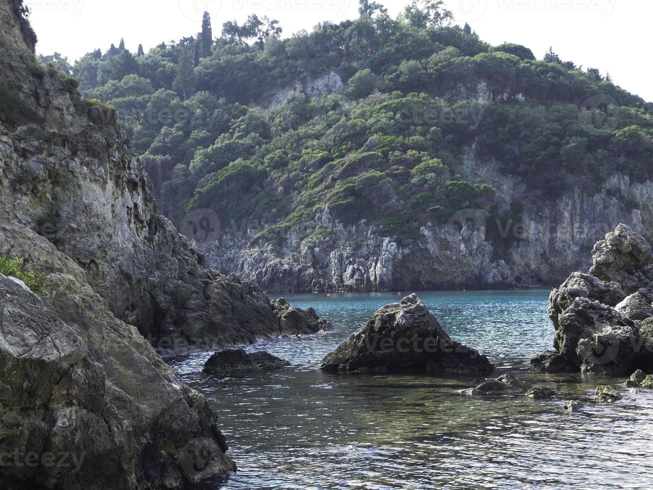 the greek island of Corfu photo