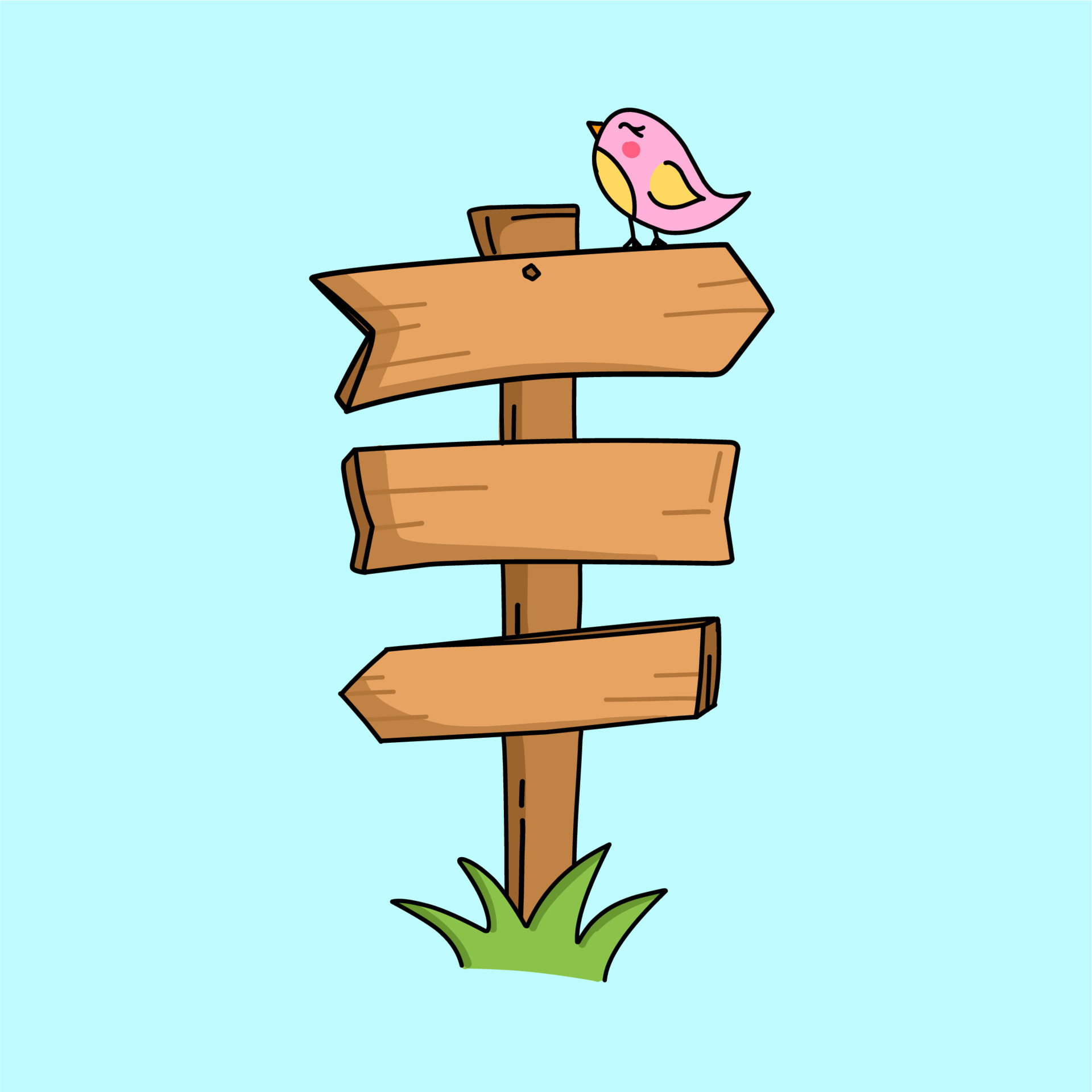 Blank wooden board 10938475 Vector Art at Vecteezy