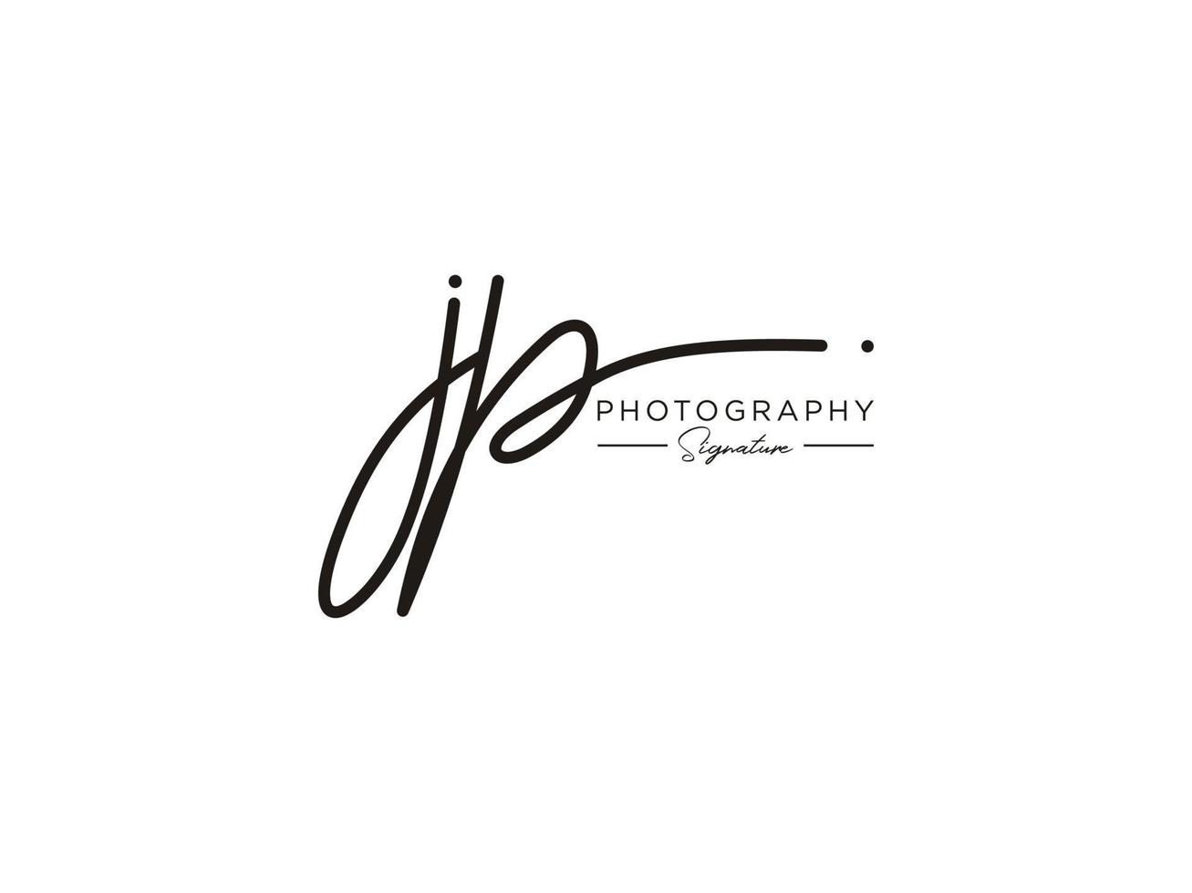 Letter JP Signature Logo Template Vector 10938606 Vector Art at Vecteezy
