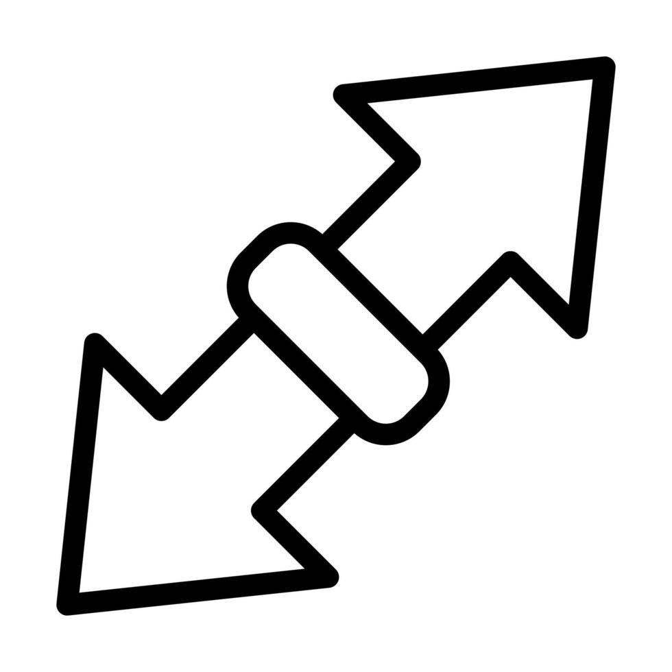 Resize Icon Design vector