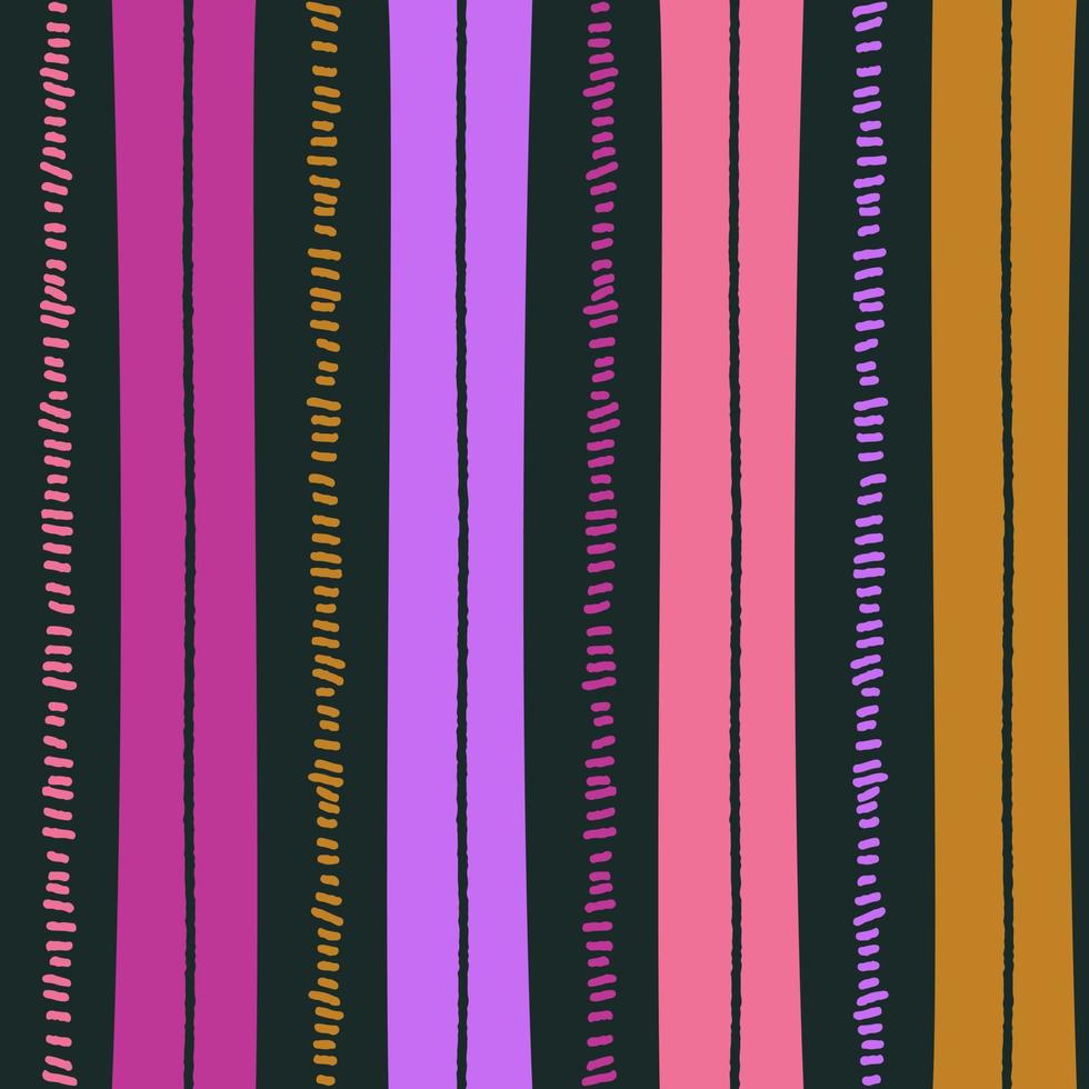 étnico tribal geométrico folk indio escandinavo gitano mexicano boho africano ornamento textura sin costura patrón zigzag punto línea vertical rayas color impresión textiles fondo vector ilustración