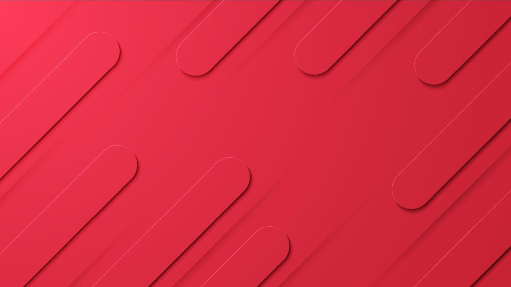 Modern 3d shapes background with diagonal style vector