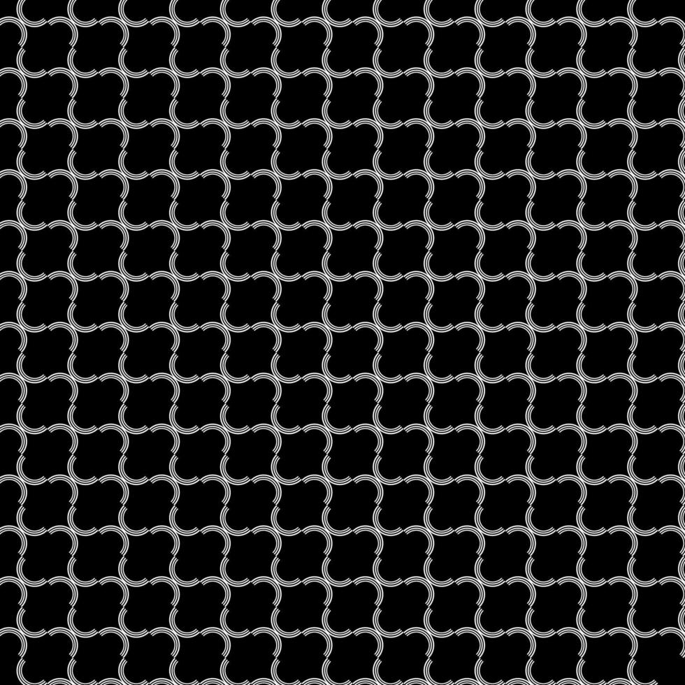 Seamless Curve Lines Motifs Pattern.Contemporary Decoration for Interior, Exterior, Carpet, Textile, Garment, Cloth, Silk, Tile, Plastic, Paper, Wrapping, Wallpaper, Background, Ect. Vector