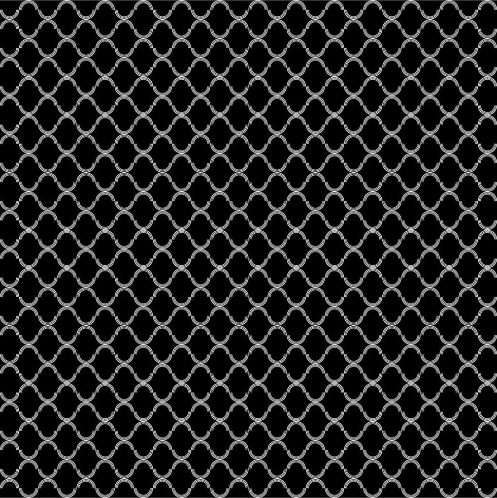 Seamless Curve Lines Motifs Pattern.Contemporary Decoration for Interior, Exterior, Carpet, Textile, Garment, Cloth, Silk, Tile, Plastic, Paper, Wrapping, Wallpaper, Background, Ect. Vector