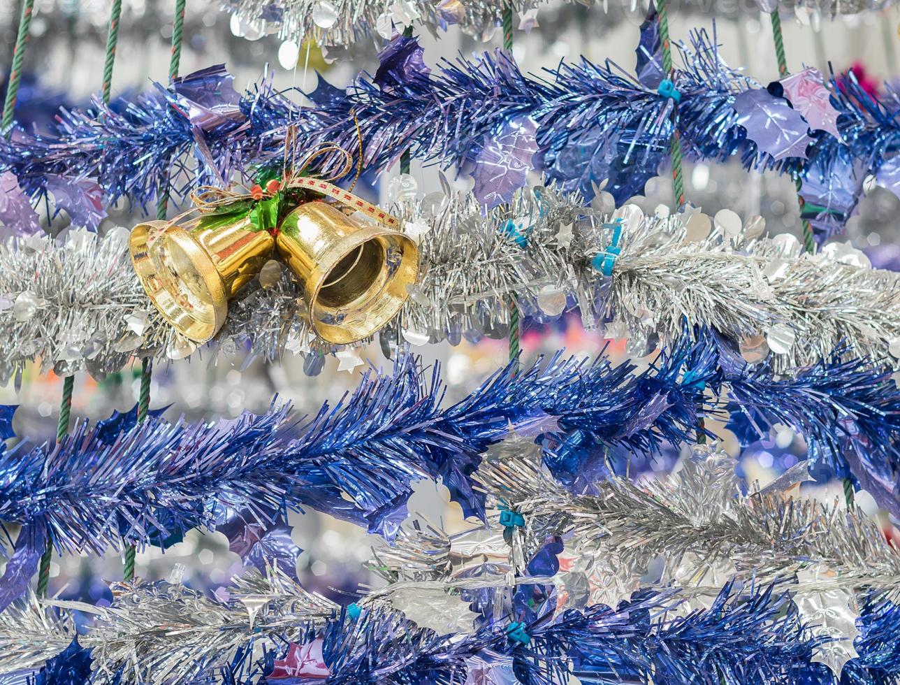 Christmas bells for the holiday background photo