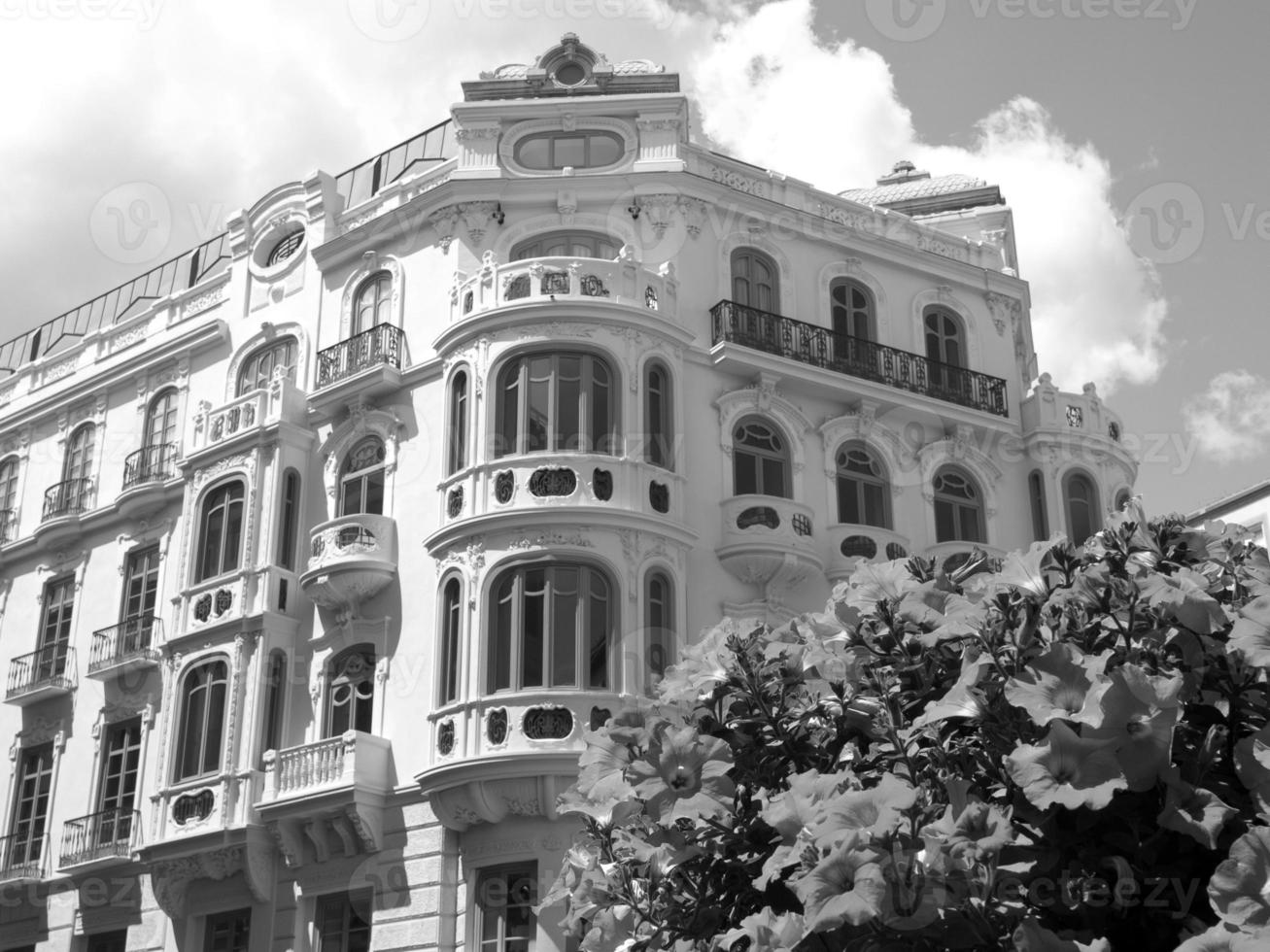 Malaga city in spain photo