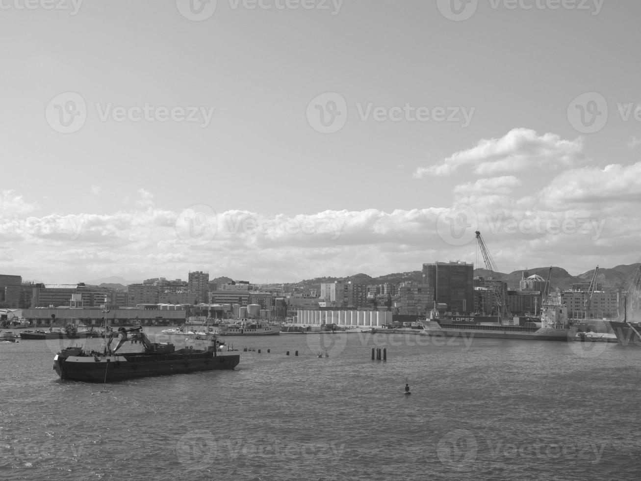 Malaga city in spain photo