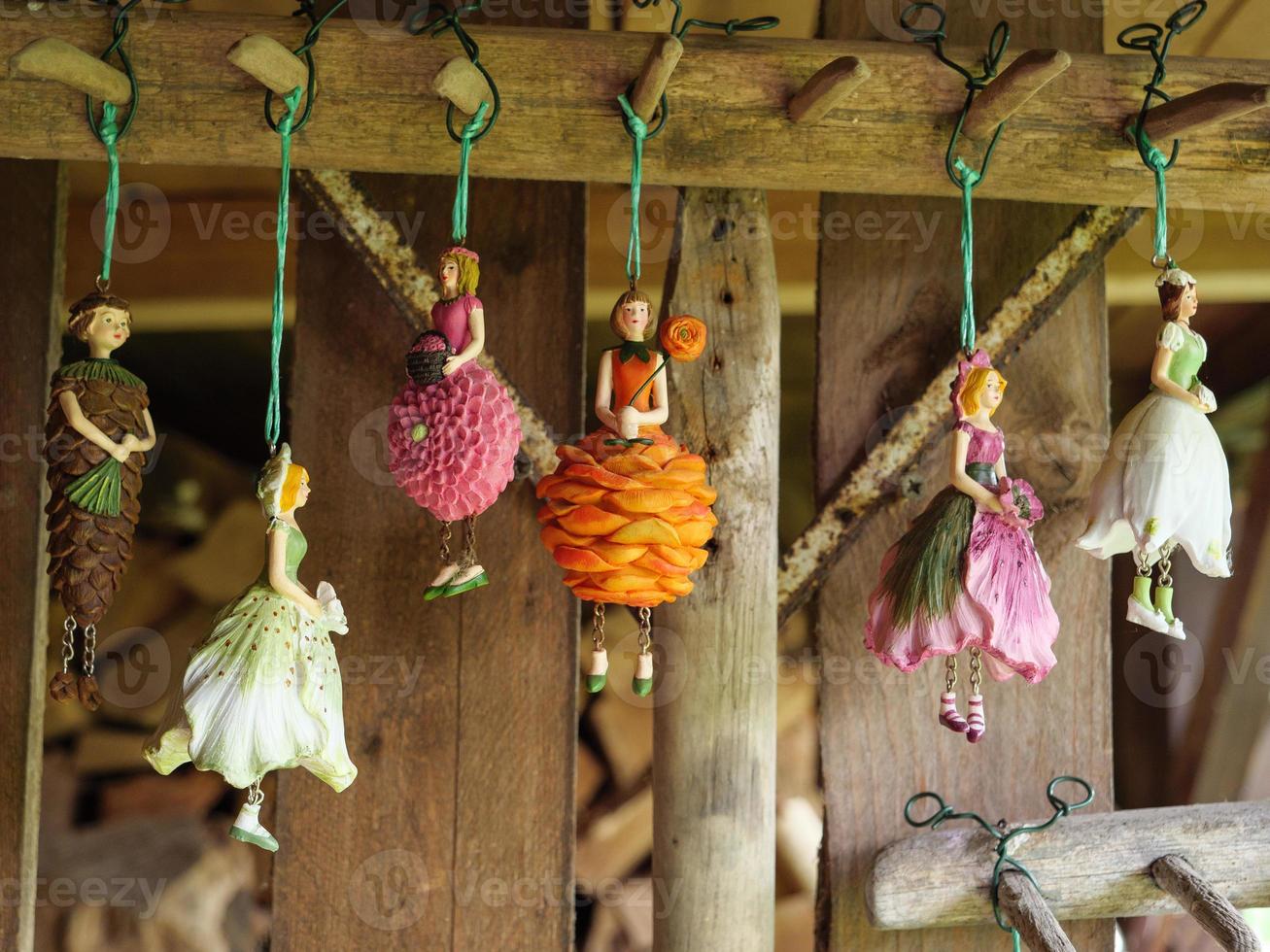 bleeding flowers in a german garden photo