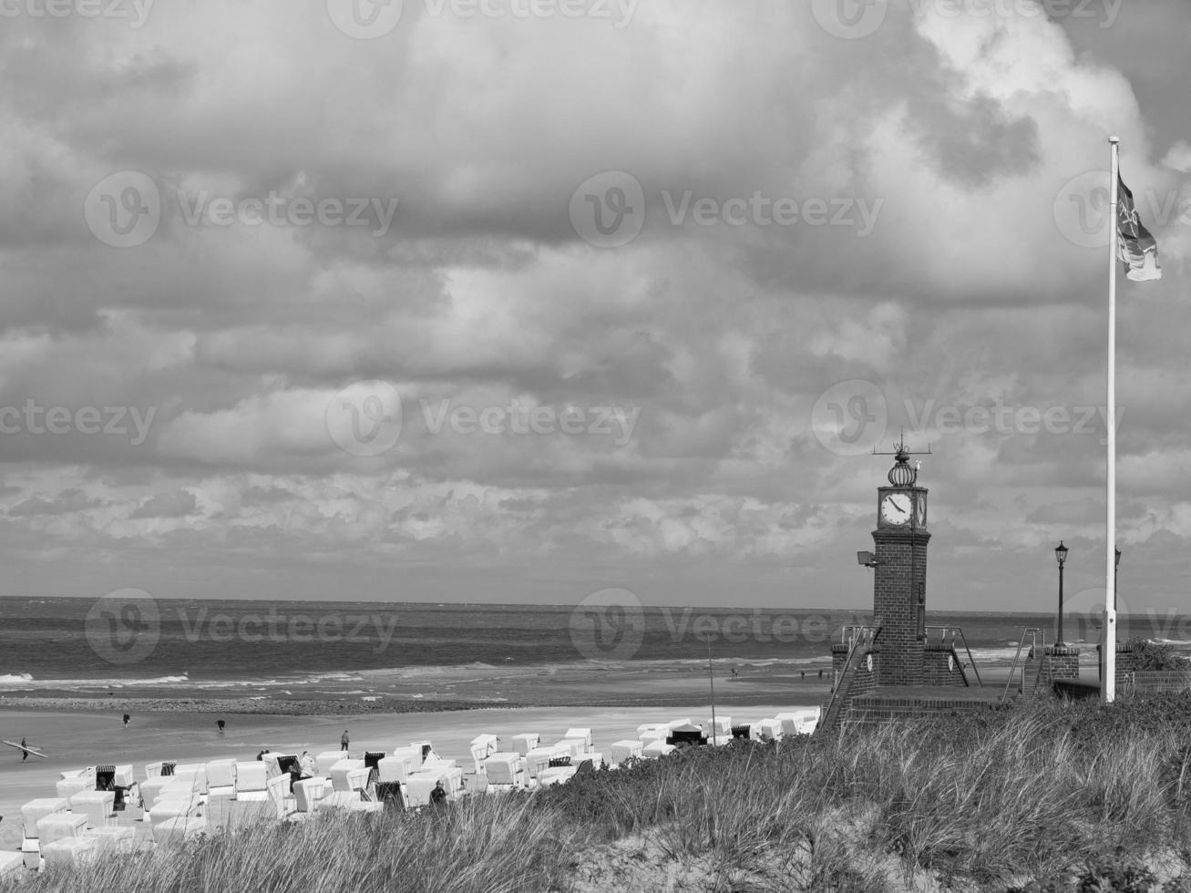 the beach of Wangerooge photo