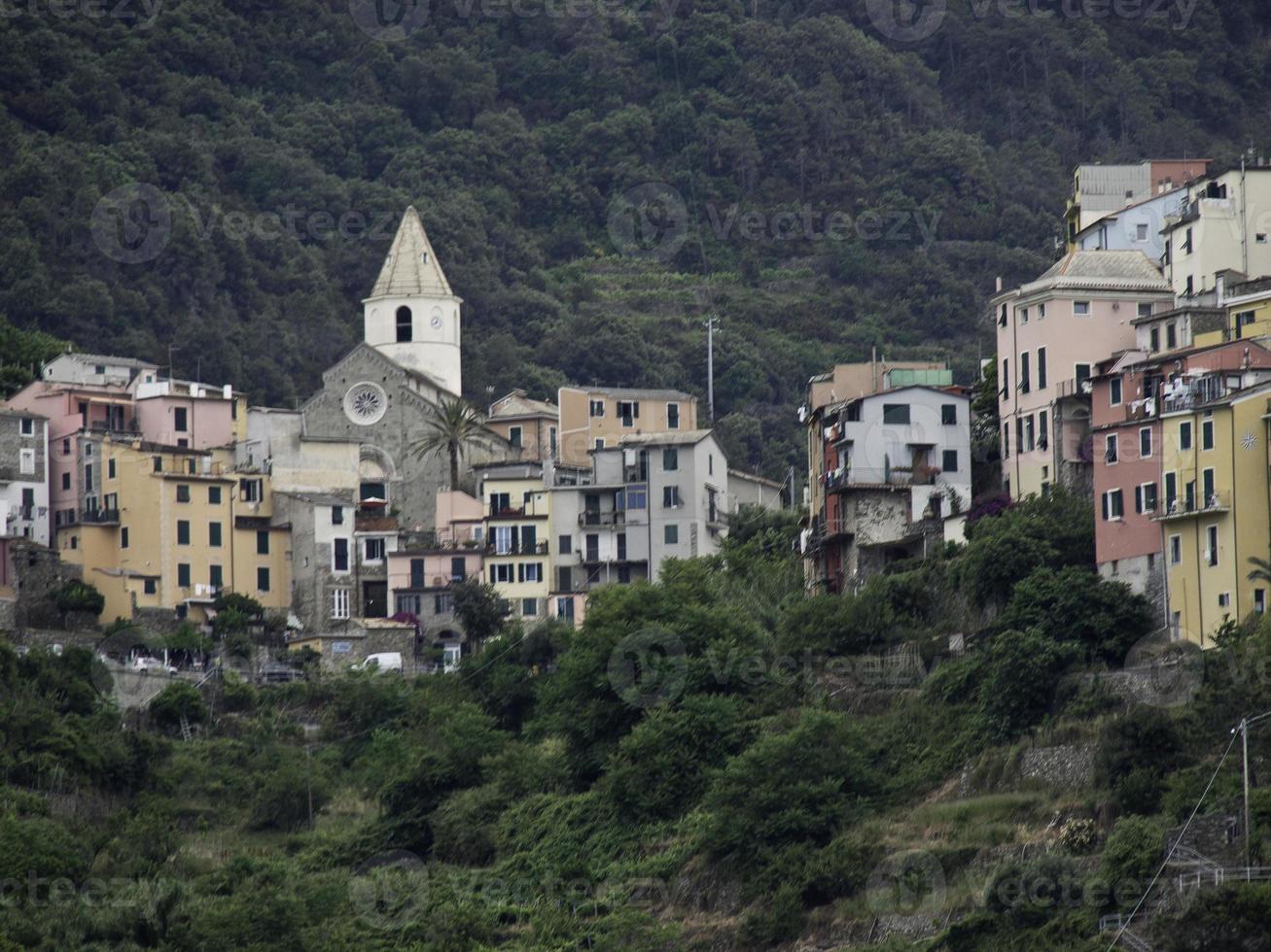 The cinque terre in Italy photo