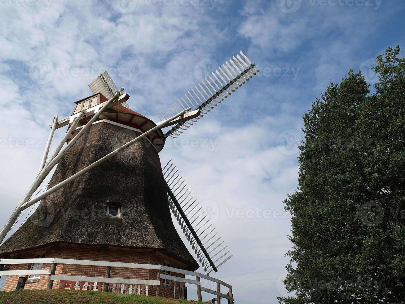 windmill in eastern frisia photo