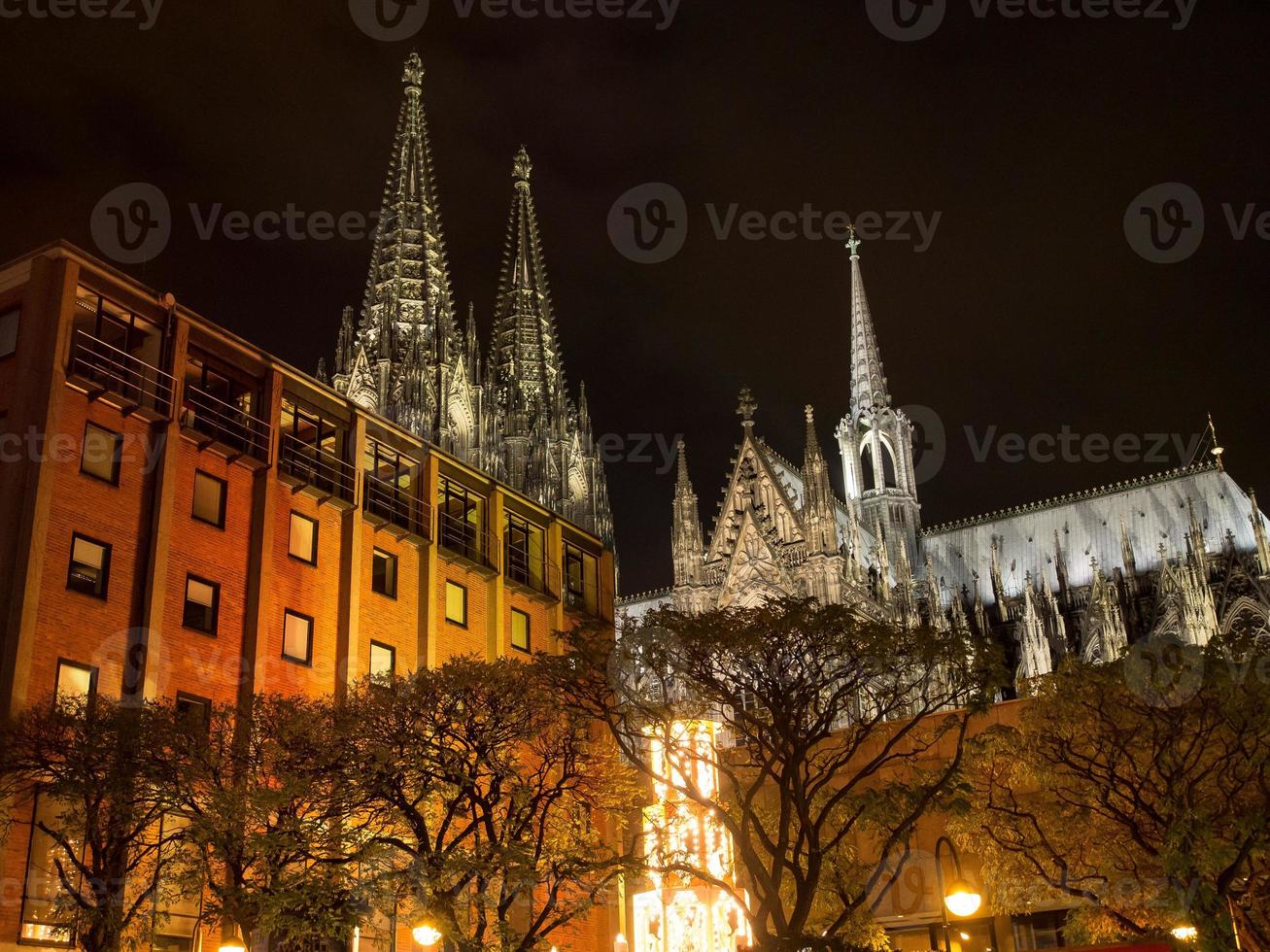 cologne at christmas time photo