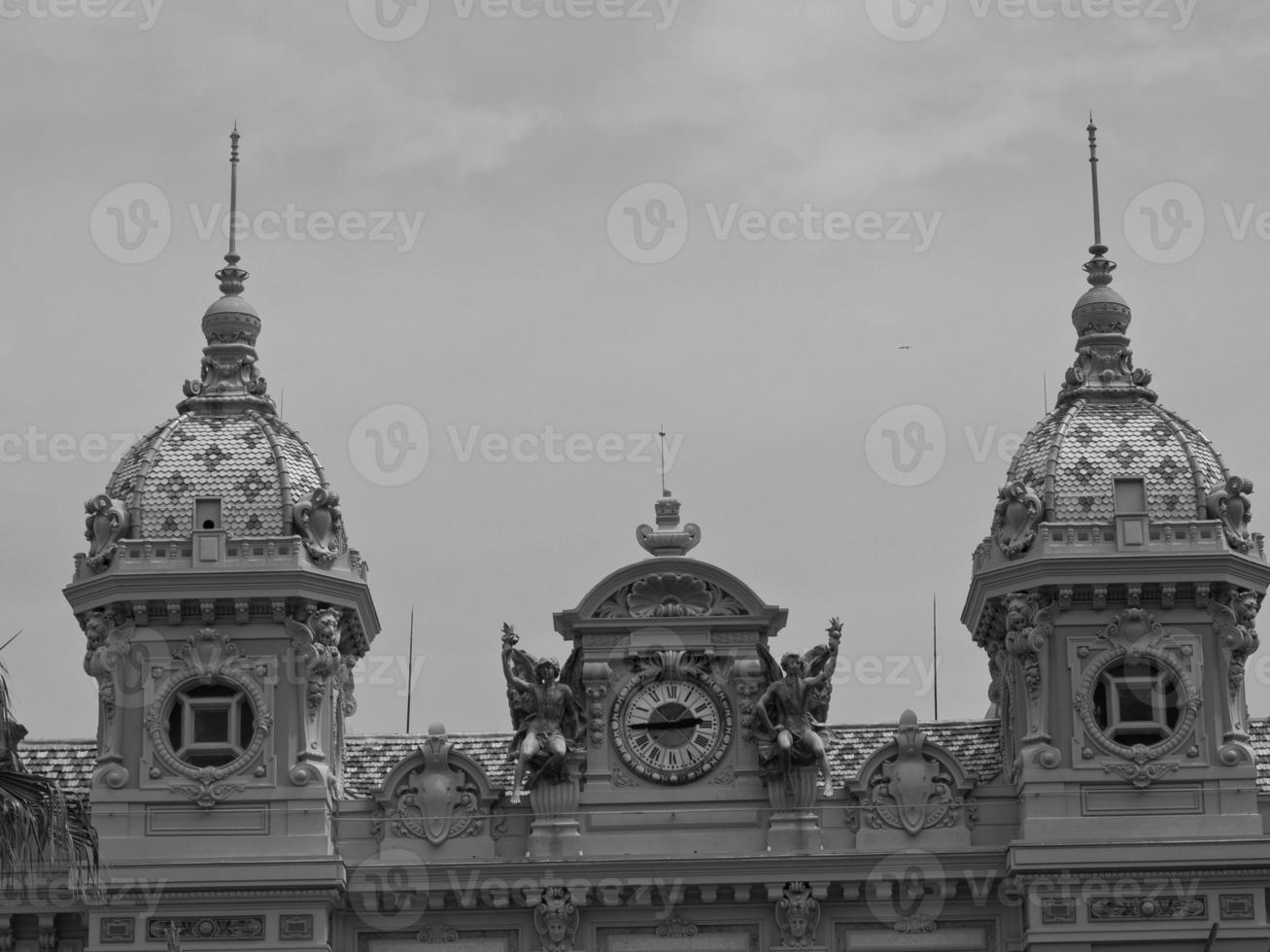 Monaco at the mediterranean sea photo