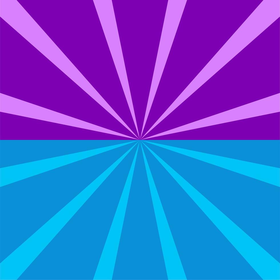 Comic versus burst background vector