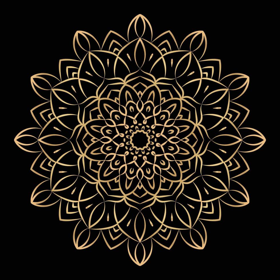 Luxury mandala Simple Background Design vector