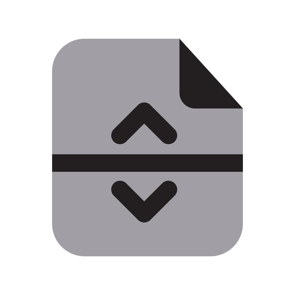 Merge File Icon vector