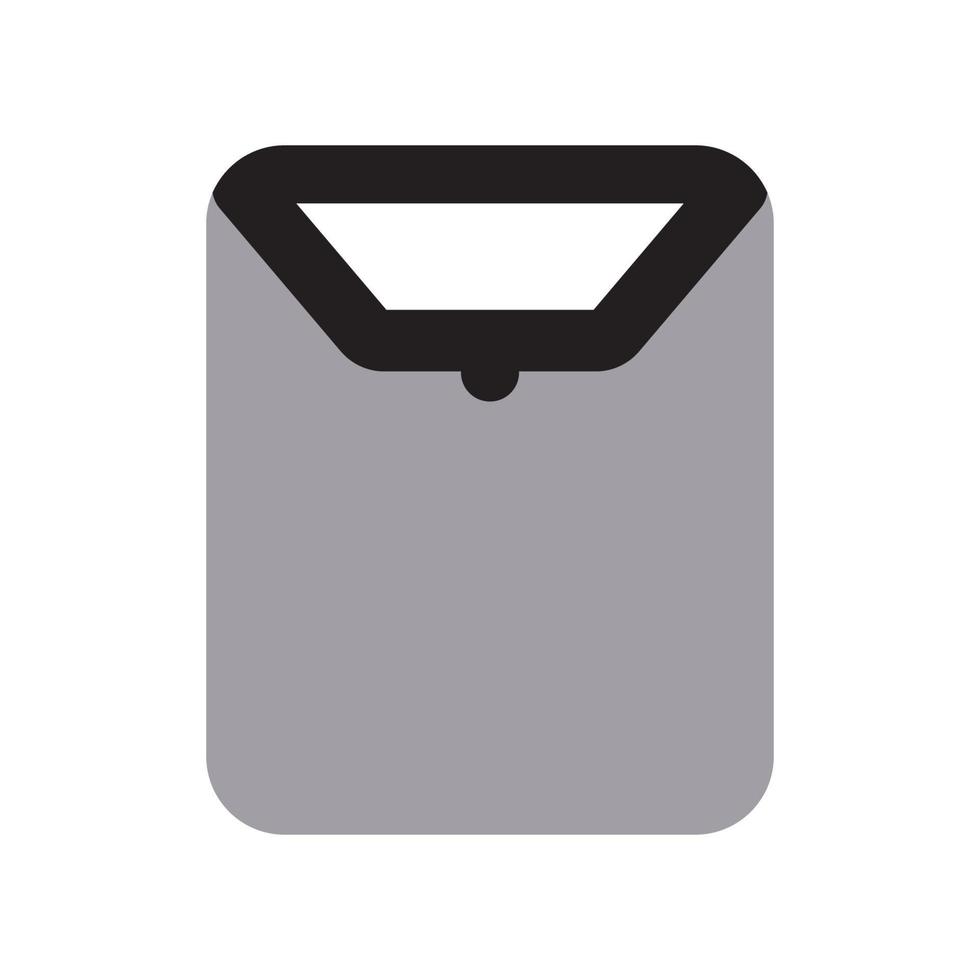 Dossier Files Icon Two Tone Solid vector
