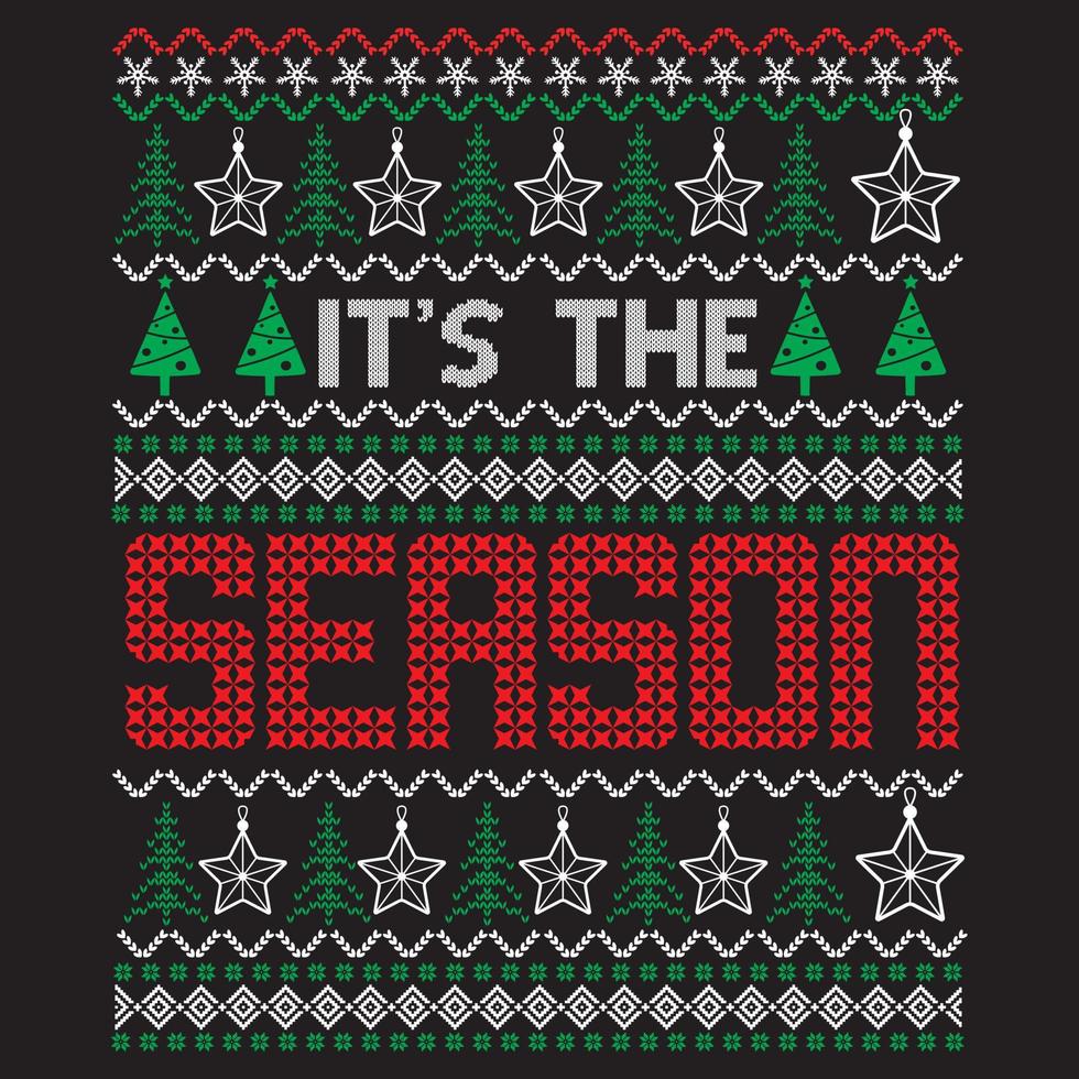 Its the season. vector